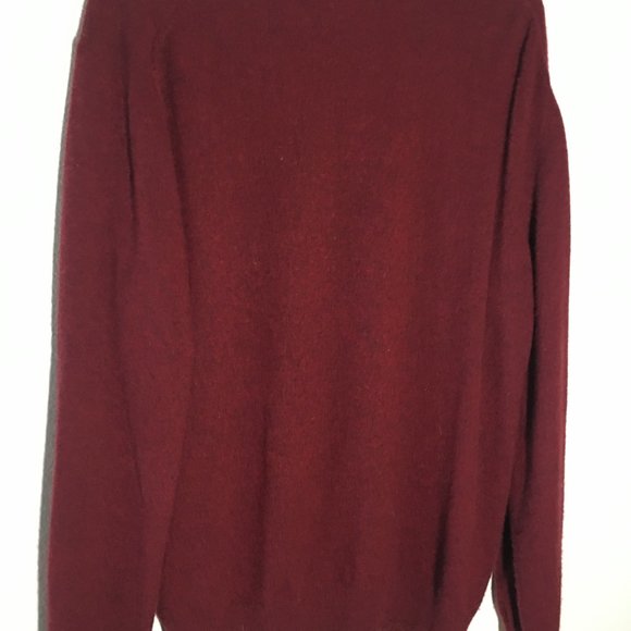 Alan Flusser Cashmere Crew Neck Sweater - Picture 2 of 3
